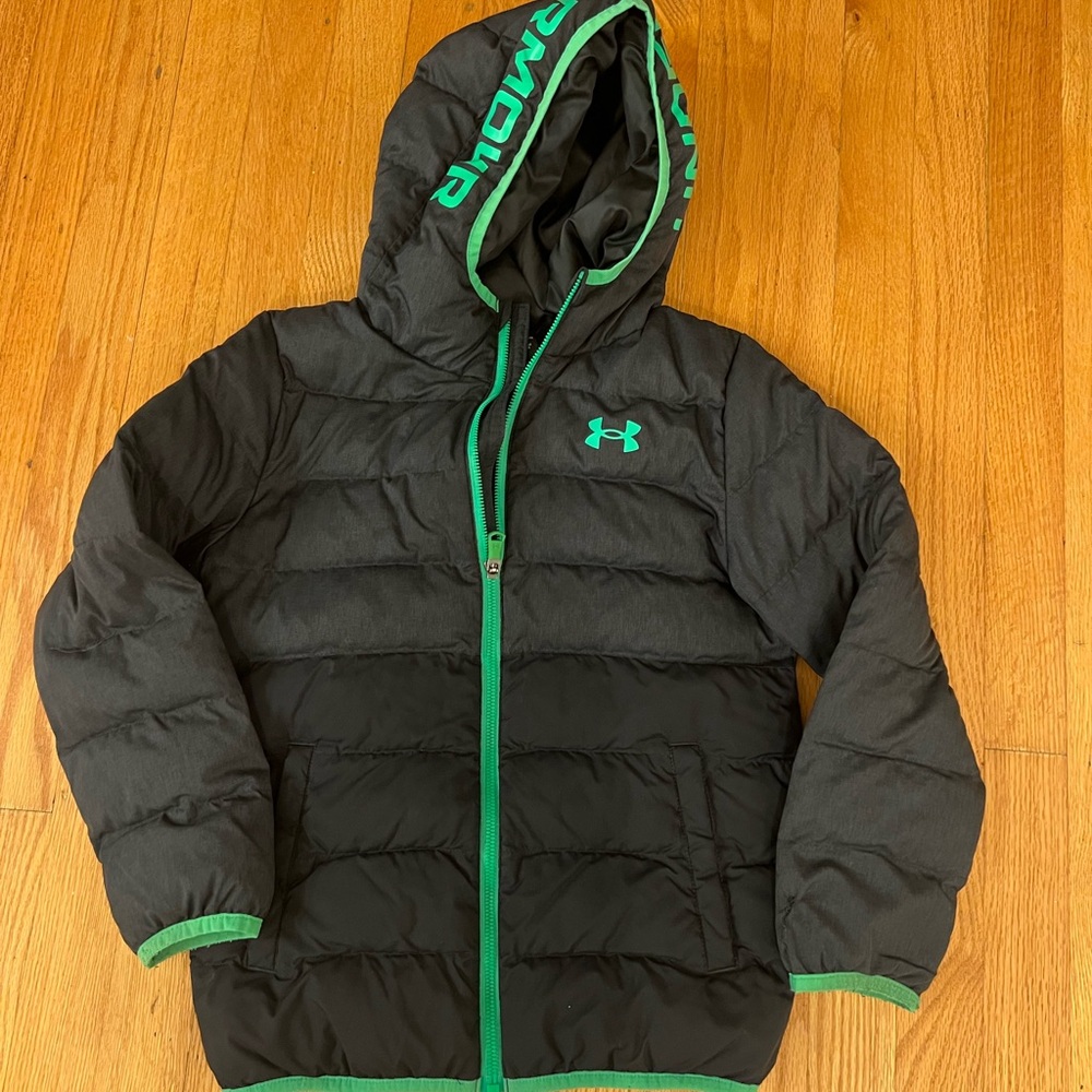 Boys' Pronto Puffer Colorblock Jacket Under Armour